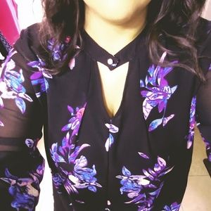 Patterened Blouse